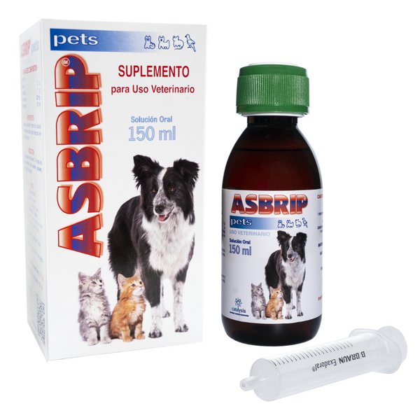 Suplemento para perros y gatos Asbrip 150 ML