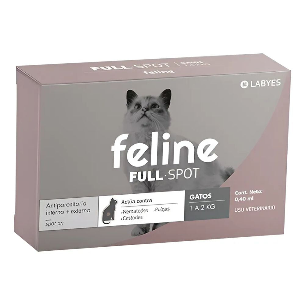 Antiparasitario  Feline Full Spot Para Gato 0.5 A 2kg