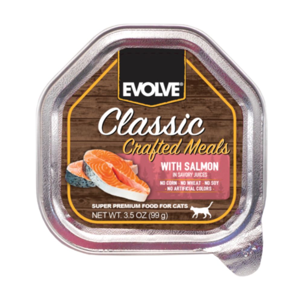 Alimento húmedo para Gatos Evolve Classic Salmon 99gr