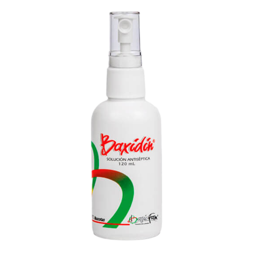 Solución Antiséptica Baxidin Válvula - 120 Mg