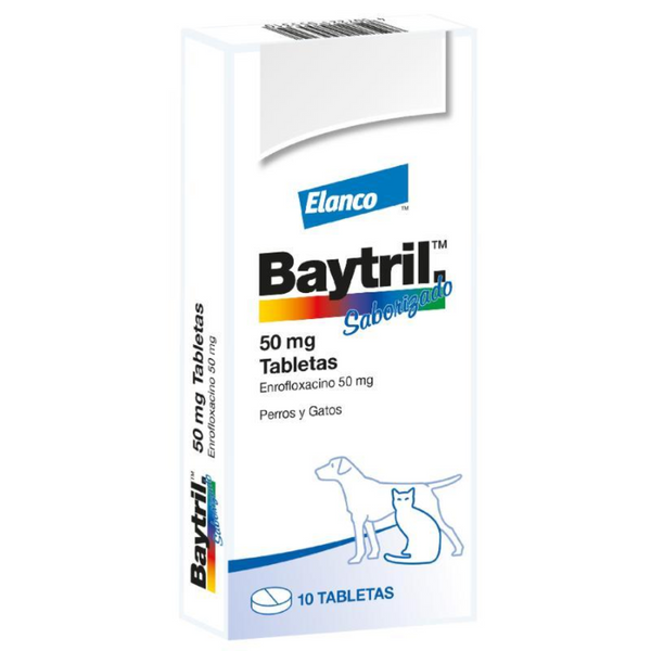Antibiótico para perros y gatos Baytril