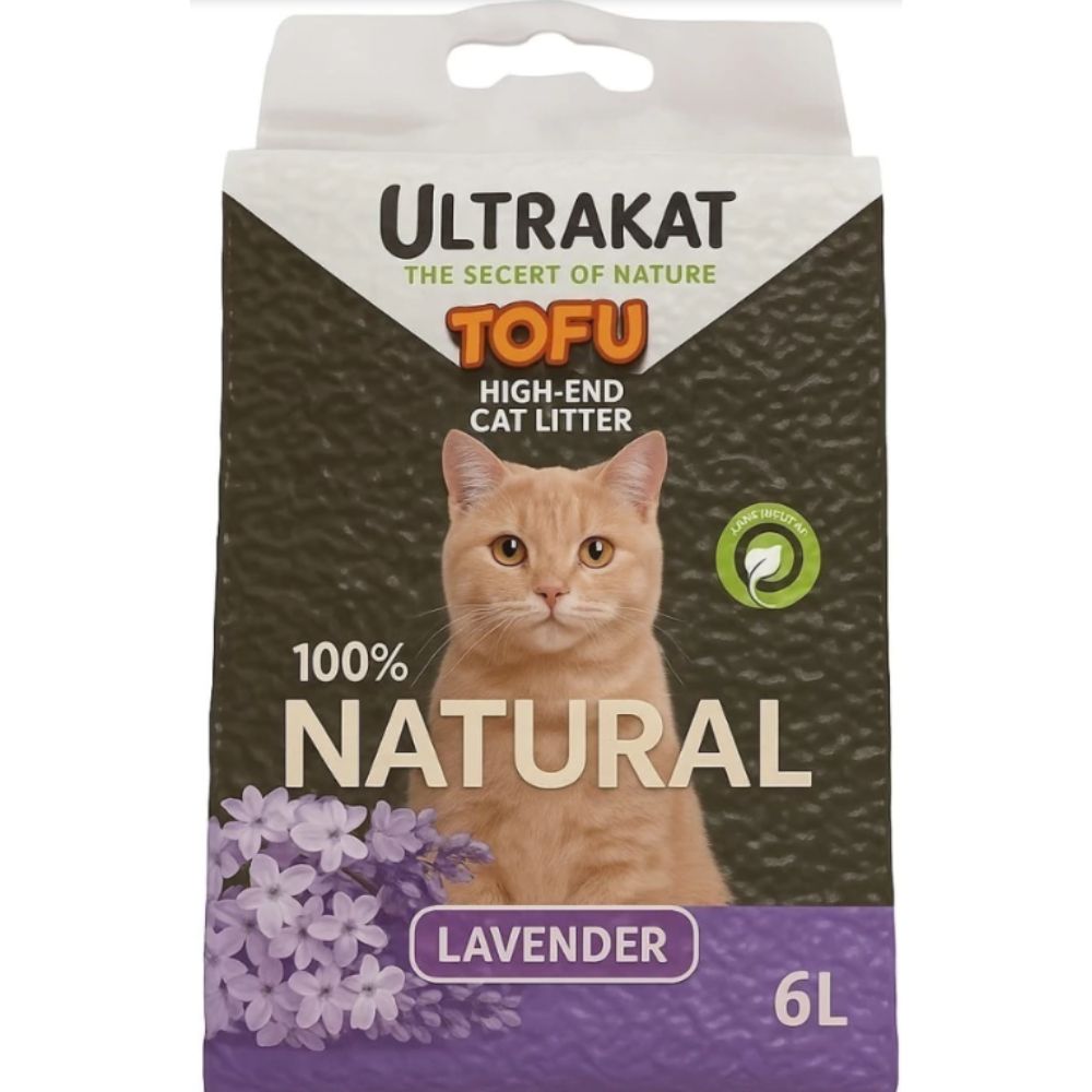 Arena Ecológica Para Gatos Ultrakat Tofu 2.5kg