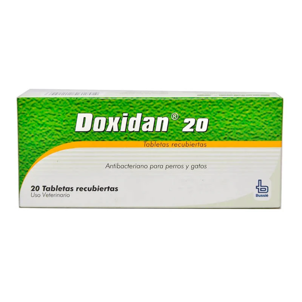 Antibiótico para perros y gatos Doxidan