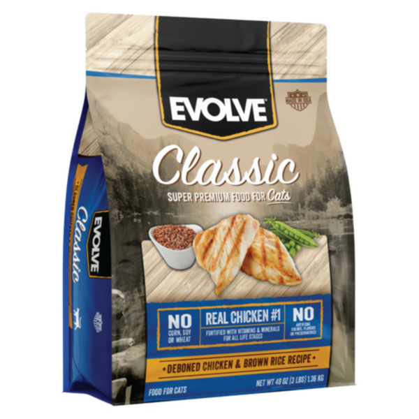 Alimento para gatos Evolve Classic pollo