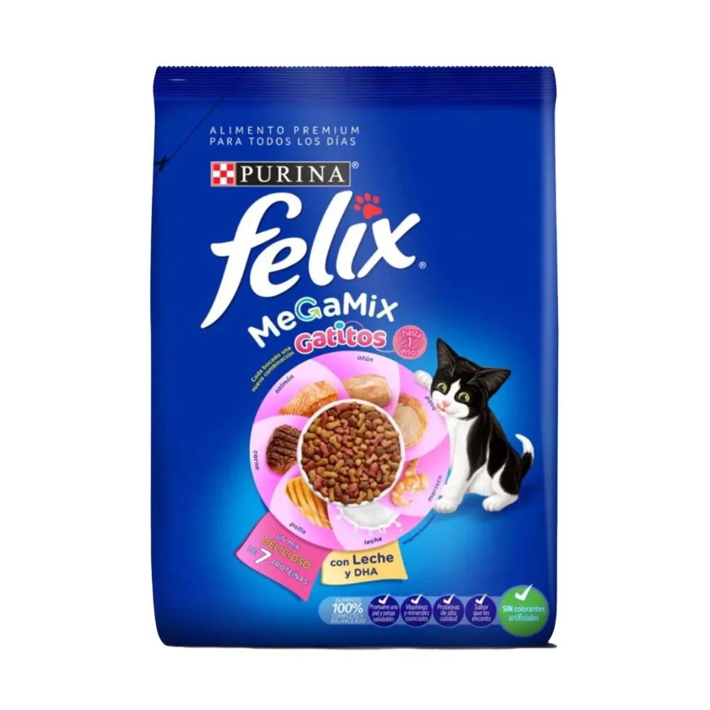 Comida para Gatos Felix Cachorro Megamix