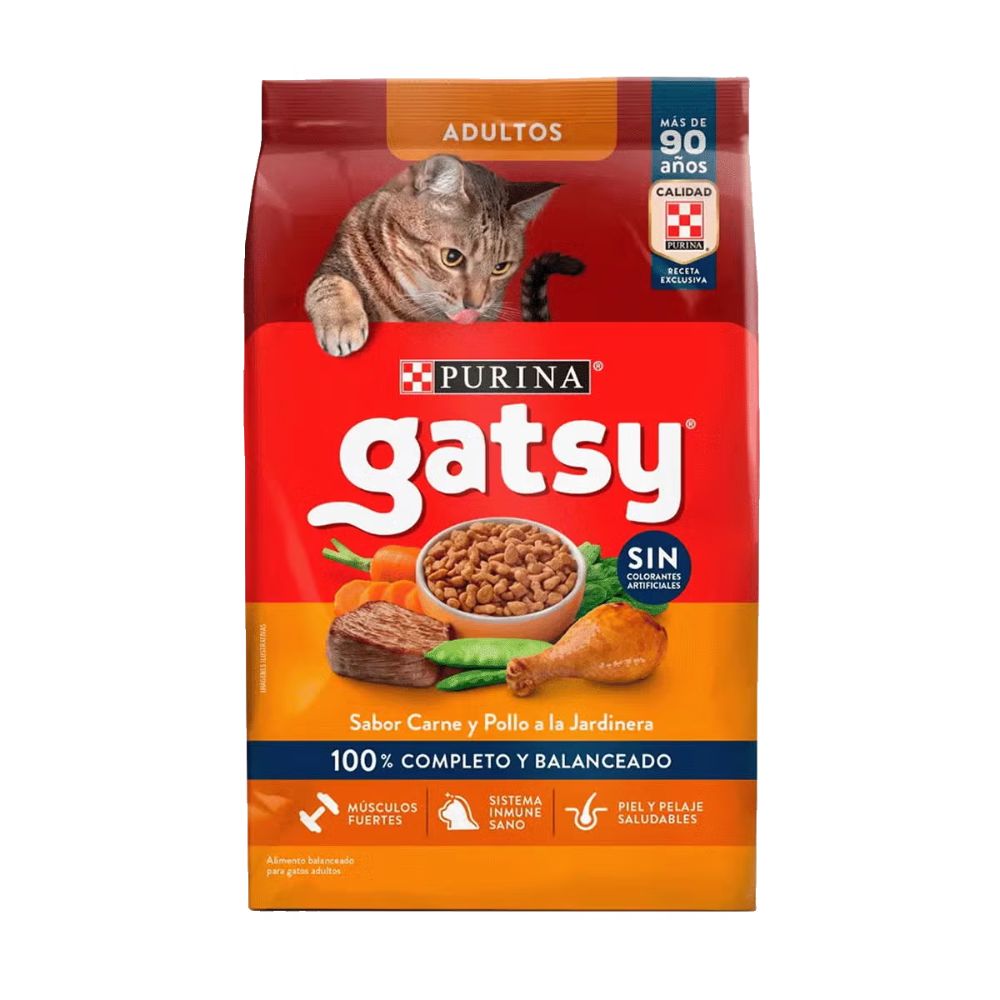 Comida para gatos Gatsy Carne y Pollo a la Jardinera