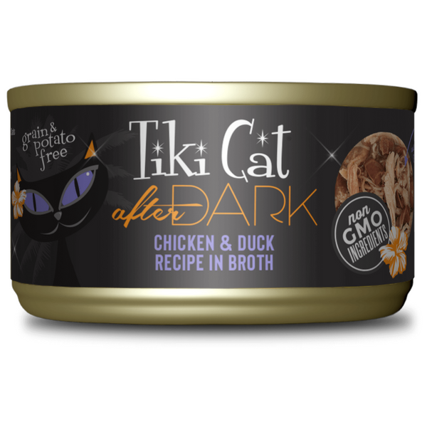 TIKI CAT AFTER DARK CHICKEN & DUCK 80 Gramos