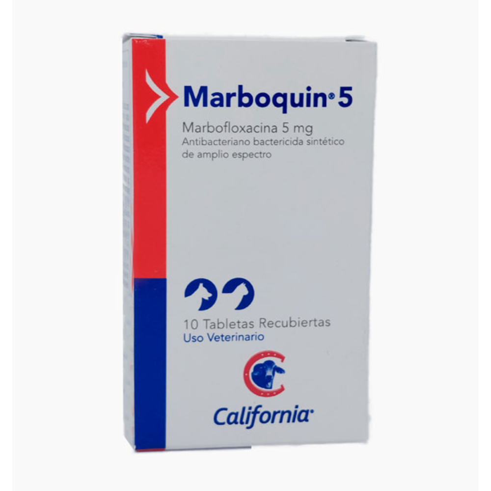 Antibiótico para perros y gatos Marboquin