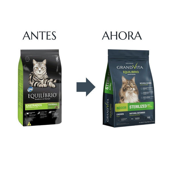 Alimento Para Gatos Grand Vita Equilibrio Adulto Castrado 1.5kg