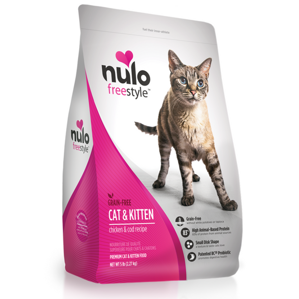 Alimento para gatos y gatitos Nulo Grain Free Kitten & Cat pollo y Bacalao