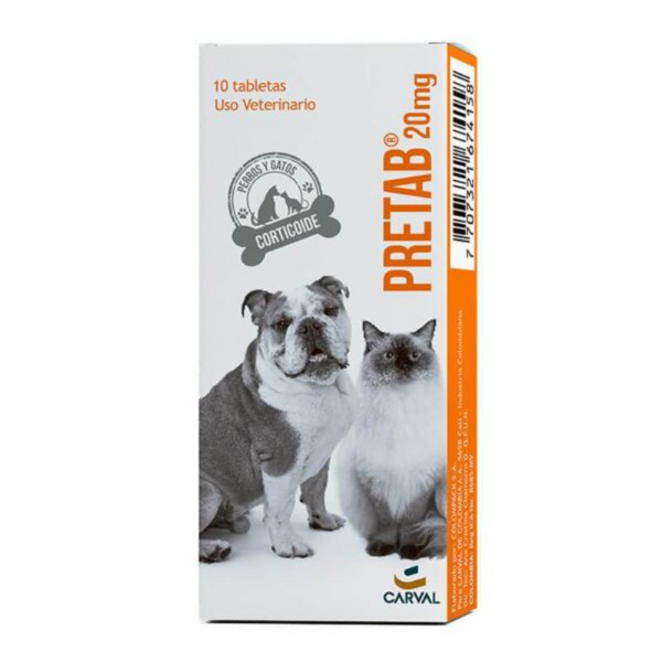 Pretab 20 Mg 10 Tabletas