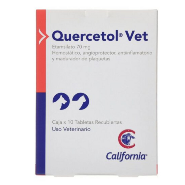 Quercetol 70 Mg 10 Tabletas