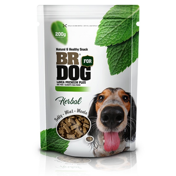 Snack Br Dog Herbal Menta 200 Gr