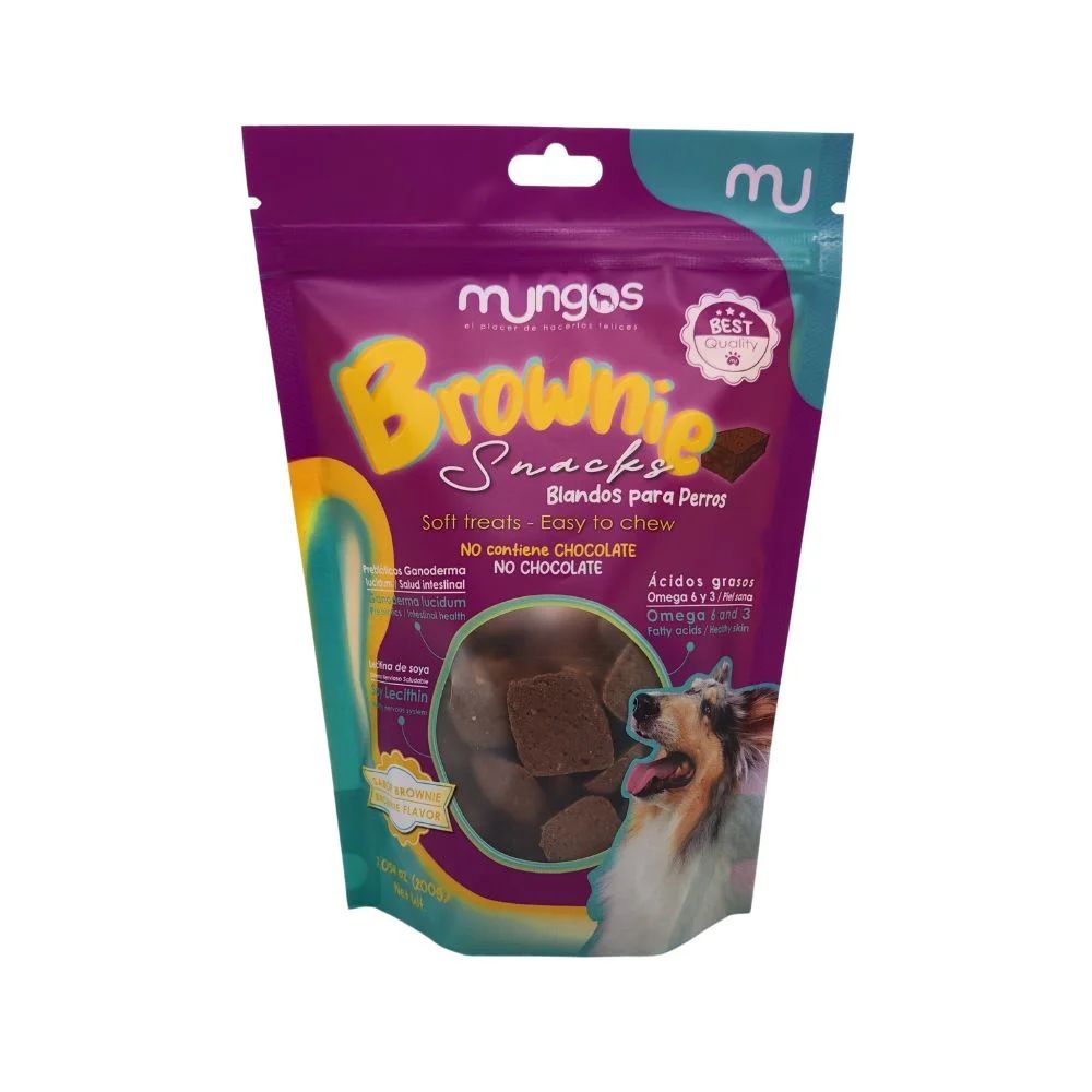 Snack Para Perro Mungos Brownie 200gr