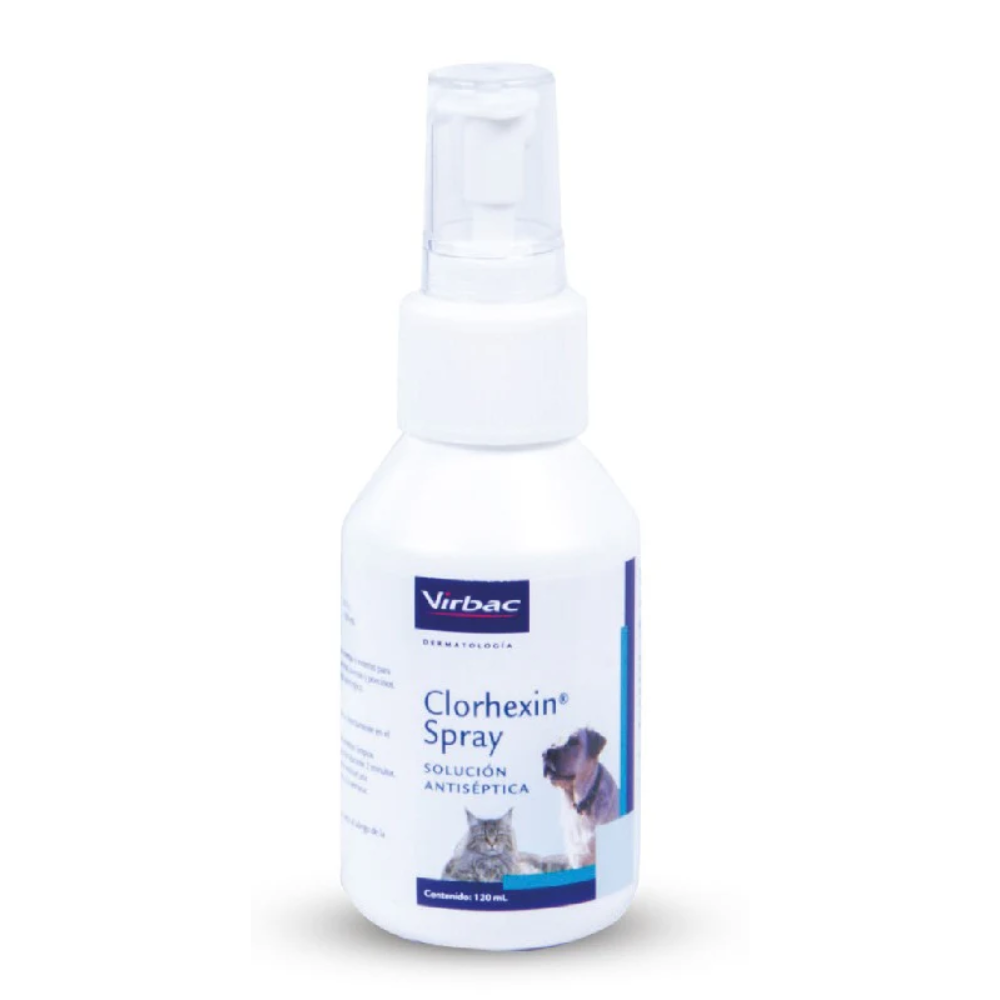 Solución antiséptica Clorhexin Spray 120 Ml