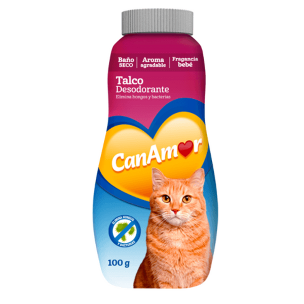 Talco Canamor desodorante para gatos 100gr