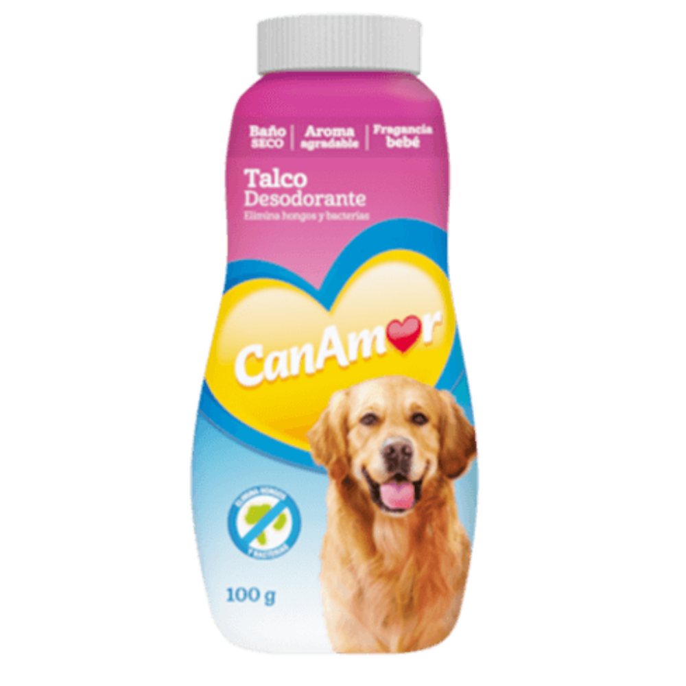 Talco Canamor desodorante para perros 100gr