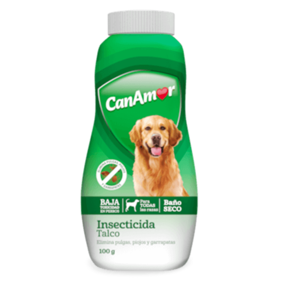 Talco Canamor Insecticida Perro 100gr
