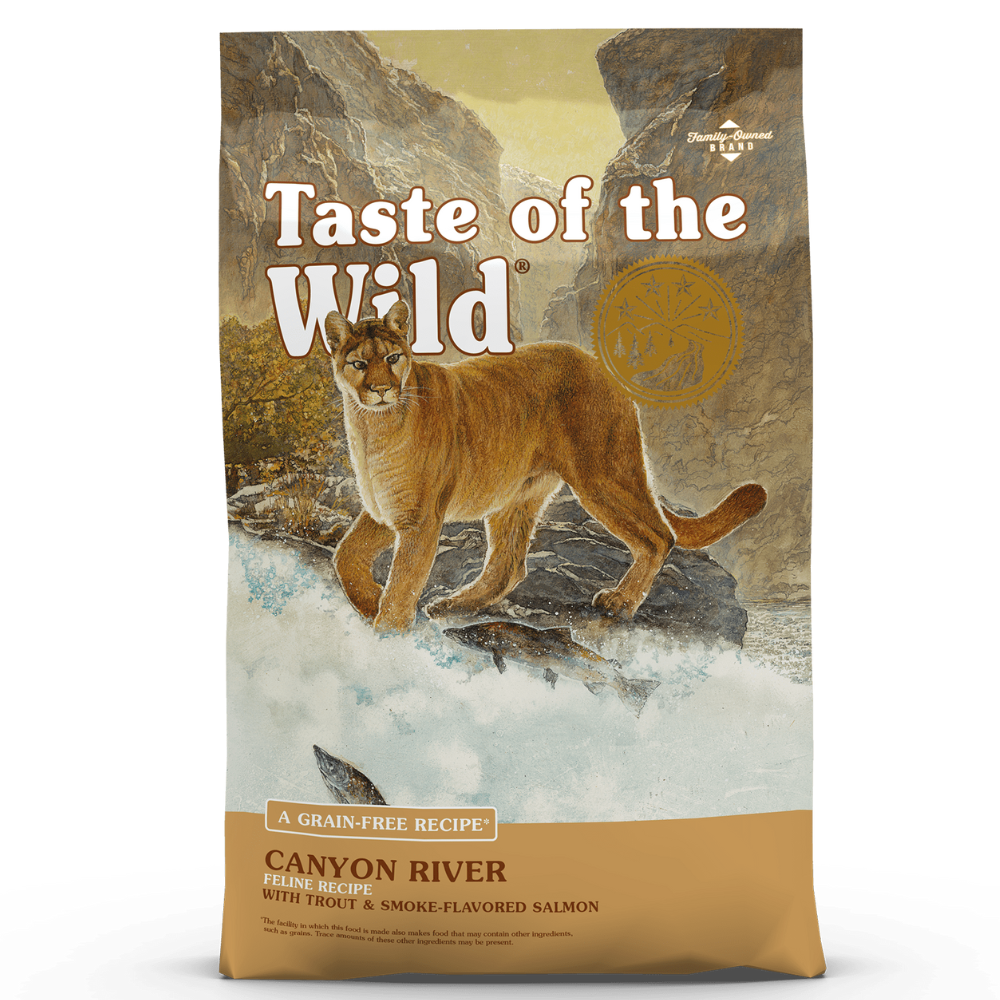 Alimento para gatos Taste Of The Wild Grain Free Canyon River Trucha Salmón