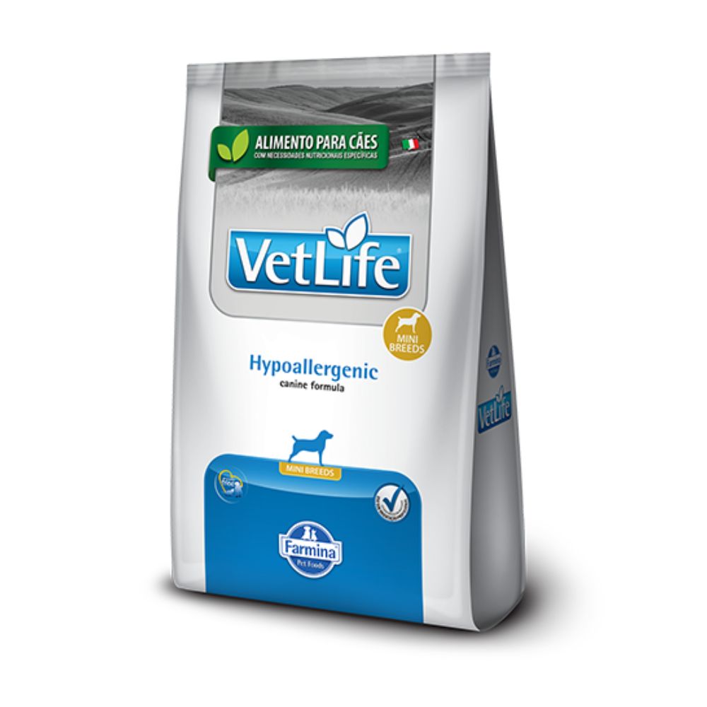 Alimento para perros Vet Life Canine Hypoallergenic mini2 kg