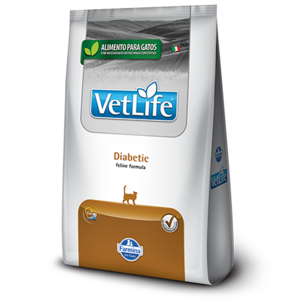 Alimento para gatos Vet Life Diabetic