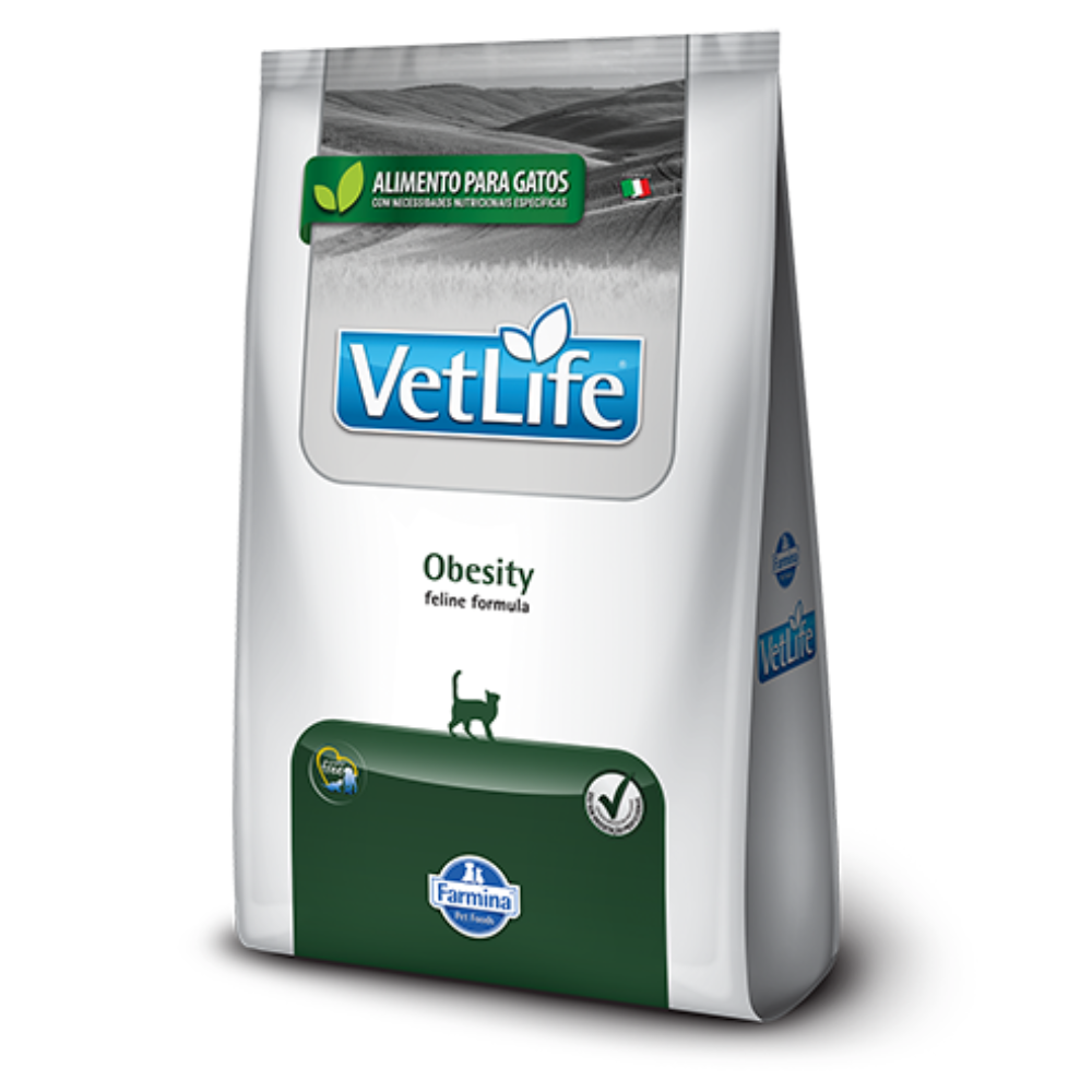Alimento para gatos Vet Life Obesity